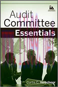 (PDF)Audit Committee Essentials 1st Edition