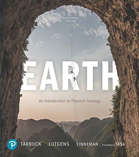 Earth An Introduction to Physical Geology 13th Edition