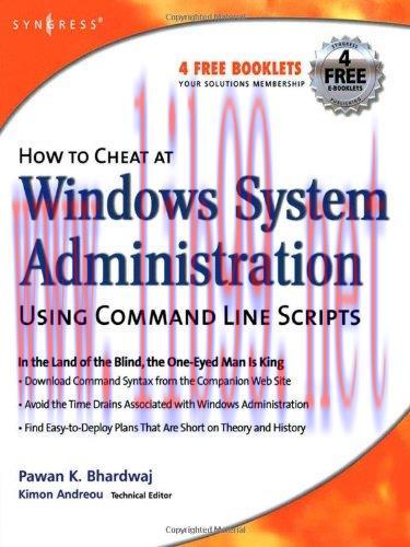 [FOX-Ebook]How to Cheat at Windows System Administration Using Command Line Scripts