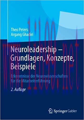 (PDF)Neuroleadership – Grundlagen, Konzepte, Beispiele: Erkenntnisse der Neurowissenschaften fü...