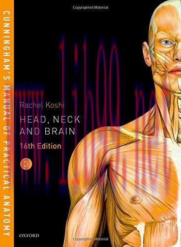 [AME]Cunningham's Manual of Practical Anatomy VOL 3: Head, Neck and Brain (PDF)