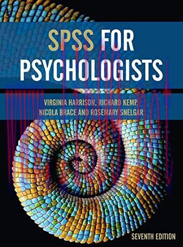 [FOX-Ebook]SPSS for Psychologists, 7th Edition
