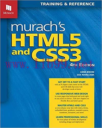 [PDF]Murach’s HTML5 and CSS3, 4th Edition