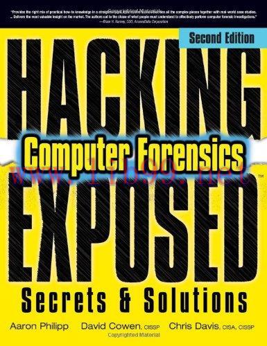 [FOX-Ebook]Hacking Exposed Computer Forensics, Second Edition: Computer Forensics Secrets & Sol...