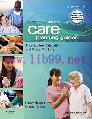 (PDF)Ulrich & Canale’s Nursing Care Planning Guides – E-Book (Nursing Care Planning Guides: For...