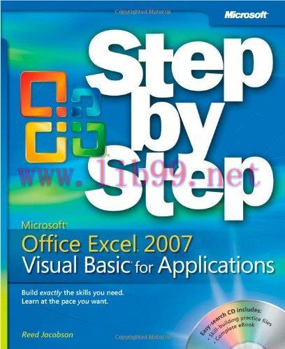 [FOX-Ebook]Microsoft Office Excel 2007 Visual Basic for Applications Step by Step