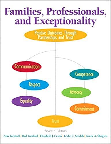 Families, Professionals, and Exceptionality Positive Outcomes Through Partnerships and Trust 7t...