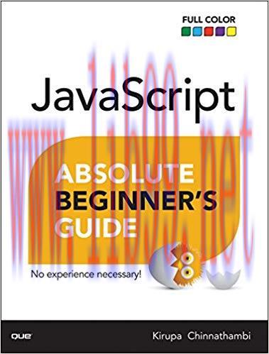 JavaScript Absolute Beginner’s Guide: JavaSc Absolu Begi ePub1 1st Edition,