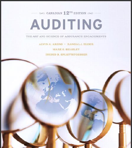 (Solution Manual)Auditing The Art and Science of Assurance Engagements 12th Edition.pdf