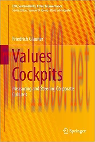 (PDF)Values Cockpits: Measuring and Steering Corporate Cultures (CSR, Sustainability, Ethics & ...