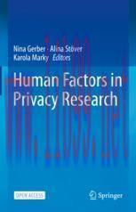 [PDF]Human Factors in Privacy Research