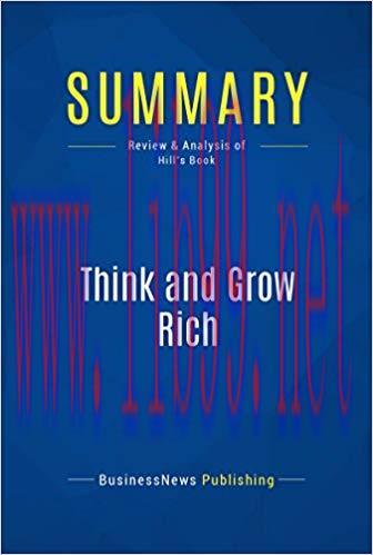 (PDF)Summary: Think and Grow Rich: Review and Analysis of Hill’s Book