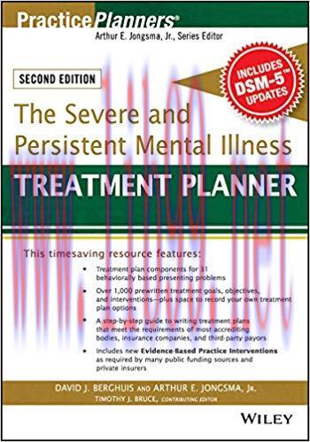 (PDF)The Severe and Persistent Mental Illness Treatment Planner (PracticePlanners) 2nd Edition