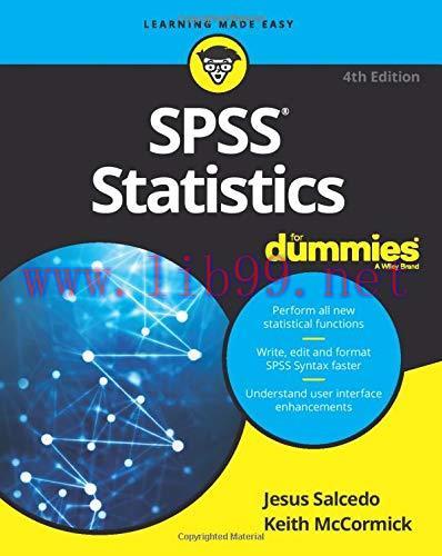 [FOX-Ebook]SPSS Statistics For Dummies, 4th Edition