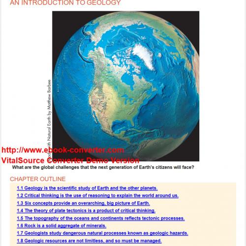 Physical Geology, 3rd Edition Charles Fletcher - Wei Zhi