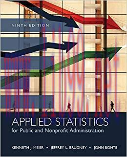 (PDF)Applied Statistics for Public and Nonprofit Administration 9th Edition
