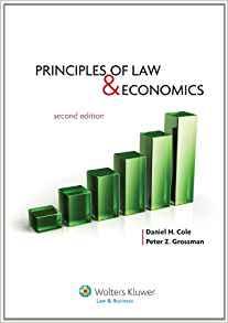 Principles of Law and Economics, 2nd Edition [DANIEL H. COLE]