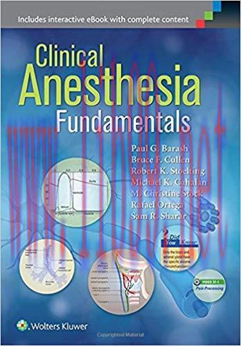 [PDF]Clinical Anesthesia Fundamentals+CHM版