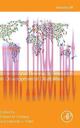 [AME]International Review Research in Developmental Disabilities (Volume 58) (International Rev...
