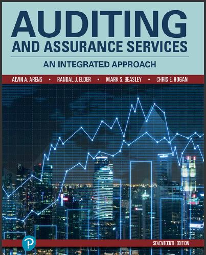 (IM)Auditing and Assurance Services 17th Edition canada by Alvin A. Arens .zip
