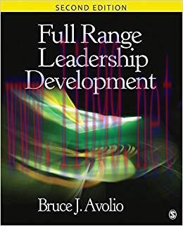 Full Range Leadership Development 2nd Edition,