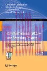 [PDF]HCI International 2023 – Late Breaking Posters: 25th International Conference on Human-Com...