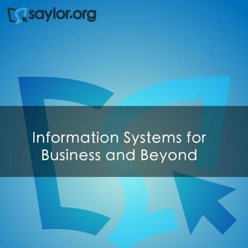 Information Systems for Business and Beyond - Wei Zhi