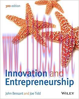 (PDF)Innovation and Entrepreneurship, 3rd Edition