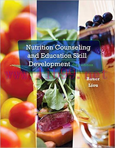 (PDF)Nutrition Counseling and Education Skill Development 3rd Edition