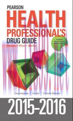 [AME]Pearson Health Professional's Drug Guide 2015-2016