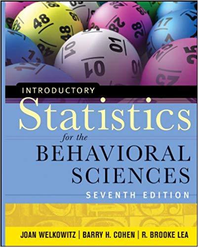 (PDF)Introductory Statistics for the Behavioral Sciences 7th Edition