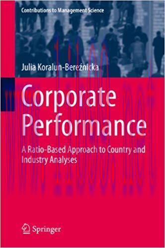 (PDF)Corporate Performance: A Ratio-Based Approach to Country and Industry Analyses (Contributi...