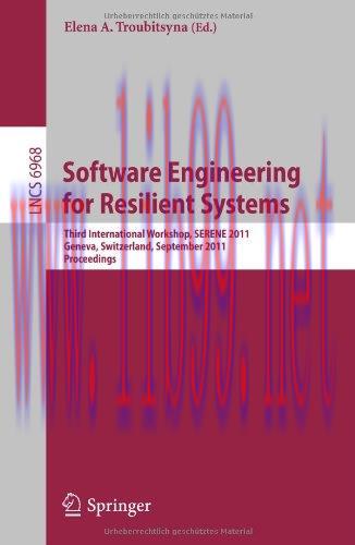 [FOX-Ebook]Software Engineering for Resilient Systems