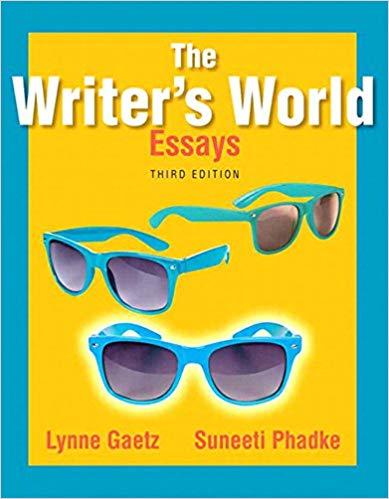 (PDF)The Writer’s World Essays 3rd Edition