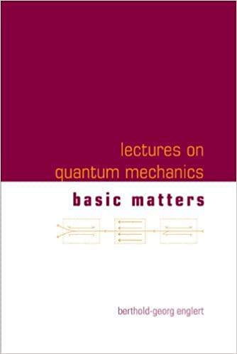 (PDF)Lectures On Quantum Mechanics – Volume 1 Basic Matters
