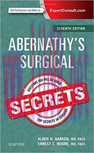 [PDF]Abernathy’s Surgical Secrets 7th Edition