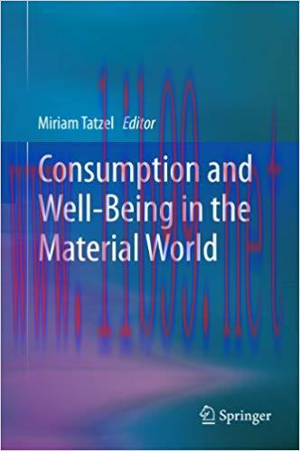 (PDF)Consumption and Well-Being in the Material World 2014 Edition