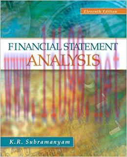 (PDF)Financial Statement Analysis 11th Edition