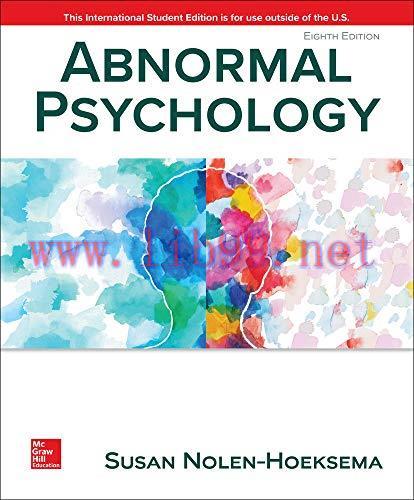 [AME]Abnormal Psychology, 8th Edition (Original PDF)