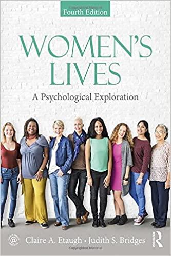 Women’s Lives A Psychological Exploration, 4th Edition