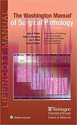 (PDF)The Washington Manual of Surgical Pathology 3rd Edition