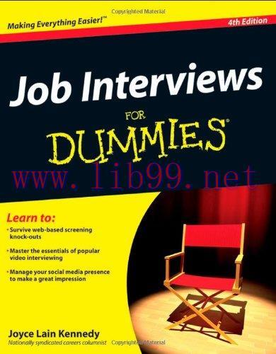 [FOX-Ebook]Job Interviews For Dummies, 4th Edition