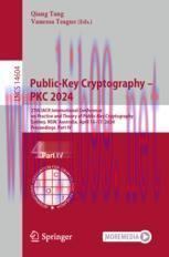 [PDF]Public-Key Cryptography – PKC 2024: 27th IACR International Conference on Practice and The...