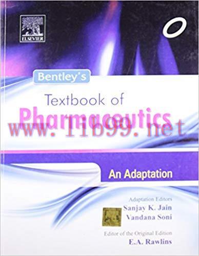 [PDF]Bentley’s Textbook of Pharmaceutics