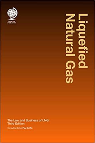 (PDF)Liquefied Natural Gas The Law and Business of LNG