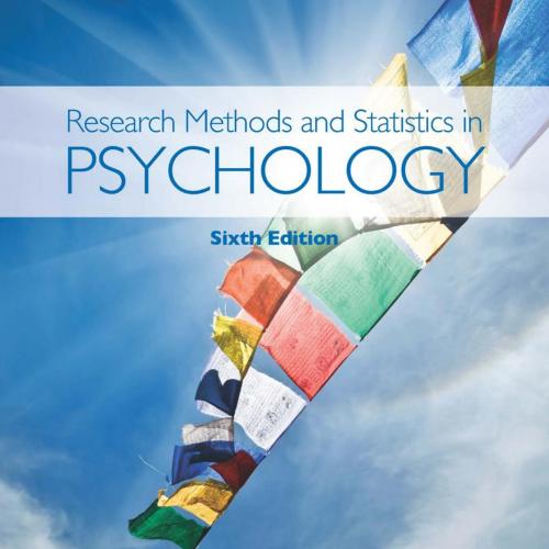 Research Methods and Statistics in Psychology