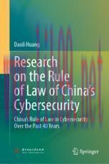 [PDF]Research on the Rule of Law of China’s Cybersecurity: China’s Rule of Law in Cybersecurity...