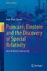 [PDF]Poincaré, Einstein and the Discovery of Special Relativity: An End to the Controversy