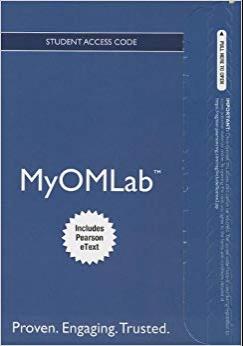 (PDF)NEW MyOMLab™ with Pearson eText — Instant Access — for Principles of Operations Management...