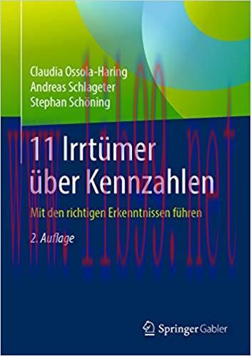 (PDF)11 Irrtümer über Kennzahlen: Mit den richtigen Erkenntnissen führen (German Edition) 2nd E...